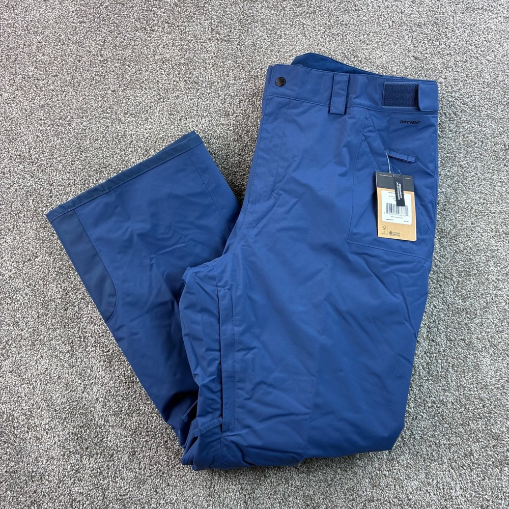 The North Face Freedom Snow Pants Women's XL Long Blue DryVent NF0A7UUS